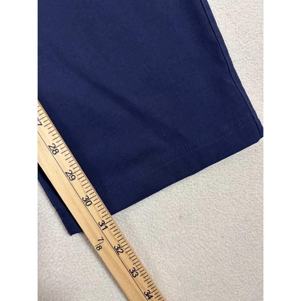 Orvis Mens Navy Blue Tech Performance Stretch Water Repellent Pants 34x32 hiking - Picture 5 of 7
